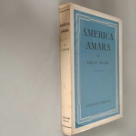 america amara di emilio cecchi【毛边书】