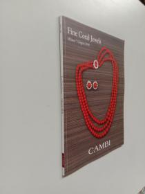 Cambi : Fine coral jewels 7 Giugno 2018