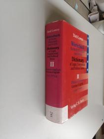 Dictionary of legal commercial and political terms