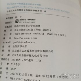2023年文化和旅游发展统计分析报告