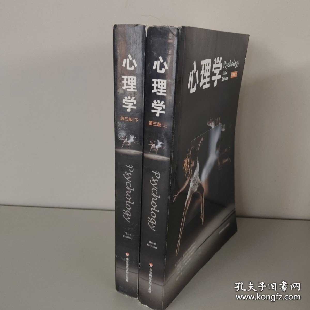 心理学（上下）2本合售实拍图详见图片 （内有多页笔迹划线）
