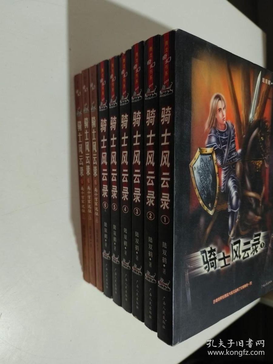 骑士风云录 骑士风云录之南十字军远征 正续2套共9本合售