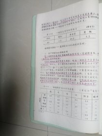 1978年家畜遗传育种知识汫座油印本