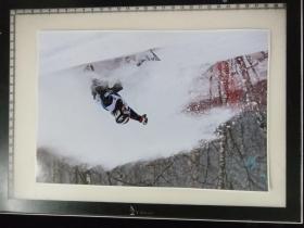 20220717-4  摄影家参展照片 大尺寸 1张    -21  2017年吉林 单板滑雪 冠军赛