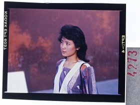 天-4273 北京电影制片厂剧照 海报用图反转片 老表演艺术家明星美女  《红墙外》  石冼导演 白志迪、何晴、夏菁、张京主演 八九年上映----