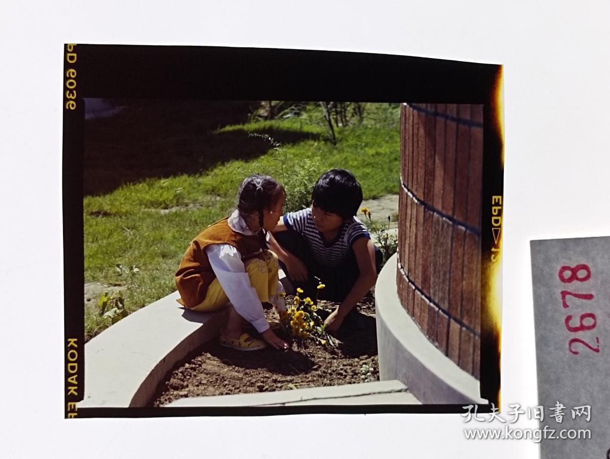 天-2678  北京电影制片厂  海报用图反转片 老表演艺术家明星美女  《黄土坡的婆姨们》 八八年 董克娜导演 李克纯丁一赵子岳黄宗洛陈大伟主演----
