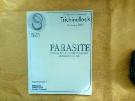 寄生的法国社会杂志寄生虫学 毛线虫病 2001年6月第8卷 英文书