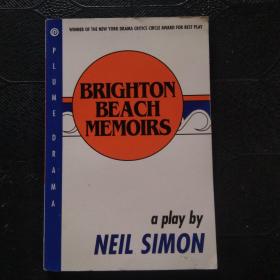 英文原版 Brighton beach memoirs 布莱顿海滩回忆录