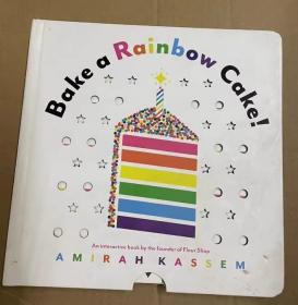 Bake a Rainbow Cake 烤一个彩虹蛋糕 纸板机关操作绘本