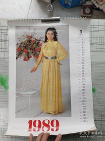 1989年美女挂历一个