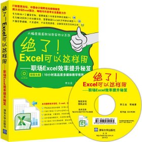 绝了!Excel可以这样用 职场Excel效率提升秘笈 李云龙 清华大学出版社 9787302355625 正版旧书