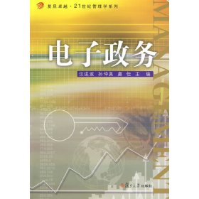 电子政务 汪进波 孙仲美 虞佳 复旦大学出版社 9787309068191 正版旧书