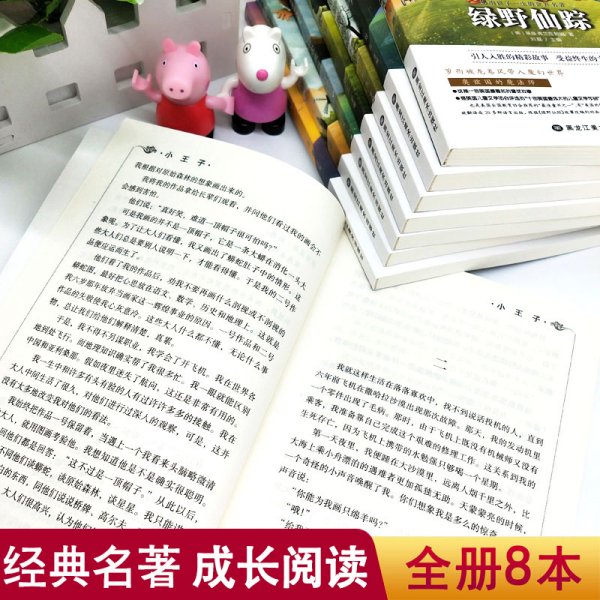 影响孩子一生的世界名著全8册新版儿童文学小说小王子昆虫记等中小学生二三四五六年级课外读物书籍