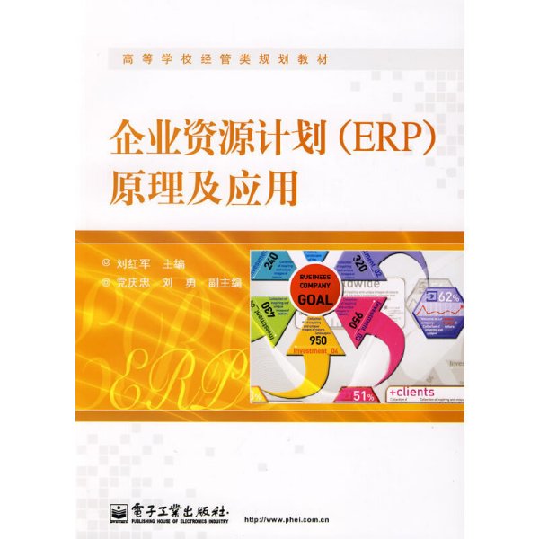 企业资源计划(ERP)原理及应用 刘红军 电子工业出版社 9787121072864 正版旧书