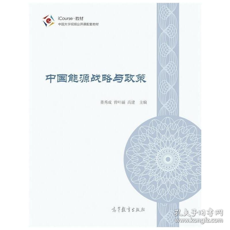 中国能源战略与政策 董秀成 高等教育出版社 9787040439311 正版旧书