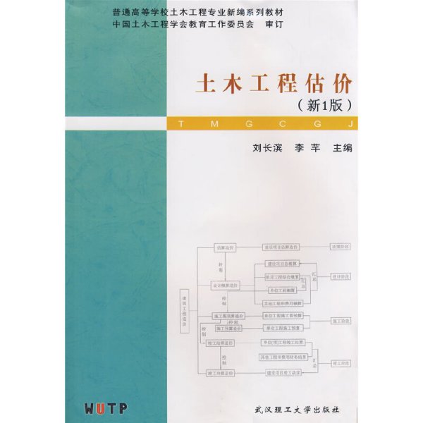 土木工程估价（新1版） 刘长滨 李芊 武汉理工大学出版社 9787562928966 正版旧书