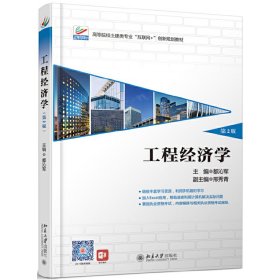 工程经济学(第2版第二版) 都沁军 北京大学出版社 9787301306055 正版旧书
