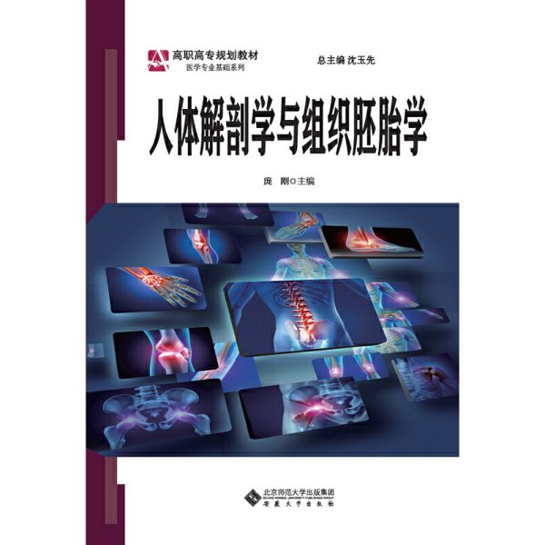 人体解剖学与组织胚胎学 庞刚 安徽大学出版社 9787566416513 正版旧书