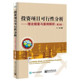 投资项目可行性分析――理论精要与案例解析（第3版）