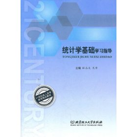 統(tǒng)計學基礎(chǔ)學習指導 林志文 北京理工大學出版社 9787564052928 正版舊書