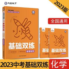 中考基础双练 化学 初三总复习中考专项训练基础练习 2022新版 天星教育