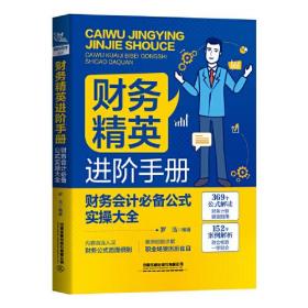 财务精英进阶手册:财务会计必备公式实操大全 9787113290030