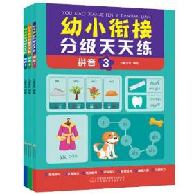 幼小衔接分级天天练-拼音练习（全3册） 每天一练由浅入深 轻轻松松上小学