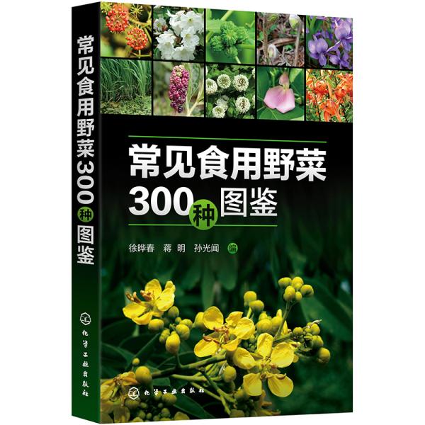 常见食用野菜300种图鉴—绿色、安全、生态野菜；可供植物爱好者、园艺爱好者、餐饮爱好者阅读参考，也可供相关专业师生实习、实践参考。