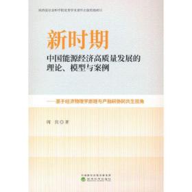 新时期中国能源经济高质量发展的理论、模型与案例