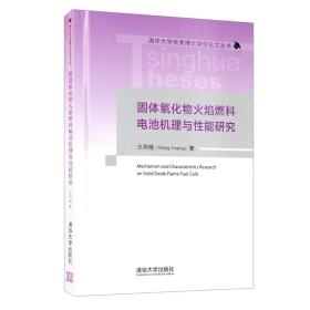 正版书 固体氧化物火焰燃料电池机理与性能研究