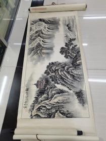 已故浙江著名画家陈冰心作品约8平尺保真