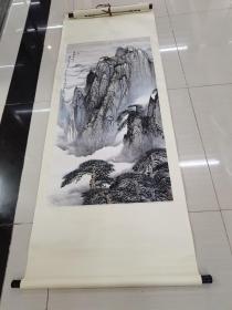 中国美协会员安徽著名画家吴润农原装立轴约8平尺保真