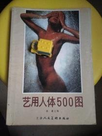 艺用人体500图  从50年来东西方大量摄影作品中精选编成,分立姿.卧跪.动态等5篇   J