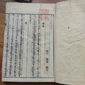 和刻本 线装古籍 《  葛原诗话》4册8卷全   日本著名诗僧六如著 一部收录奇异字词，并考证其出处和含义的诗话  日本诗歌 日本近代的文语自由诗和口语自由诗   1846年