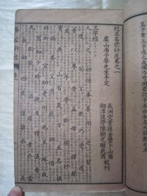 稀见民国线装老版“传统蒙学经典读本”《校正養䝉針度》，虞山“潘子声”先生 手定，“上海昌文书局”藏版，全五卷，32开线装二册全。“上海尚古山房”民国十九年（1930）孟秋，线装精石印刊行。“养蒙针度”为中华传统国学启蒙经典读本，版本罕见，品如图！