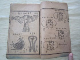 稀见清末民初线装老版活字排印本“医学名篇”《妇婴新说》（插图本），【英】合信 著 ；【清】管茂材 同撰，32开线装一册全。“妇婴新说”乃西学中用医学名篇，内录大量“妇科、儿科”医案、良方，并附精美版画插图数幅，图文并茂。版本罕见，品如图。
