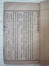 民国“上海世界书局”线装老版“医学名篇”《增补重编叶天士医案》，“神州医学社”新编 ，存头本首册卷一，32开线装一册。此为中华传统医学名典，内录大量医案、良方，含序言、总目，为全书总纲。版本罕见，品如图！