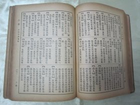 稀见民国精装老版“精品辞书”《学生辞典》，上中下三编，32开硬精装一厚册全。“上海大东书局”民国二十三年（1934）九月，繁体竖排精装刊行。版本罕见，品如图。