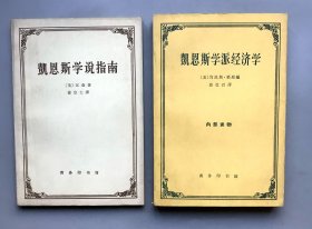 【绝版老书】《凯恩斯学说指南》《凯恩斯学派经济学》（合售）