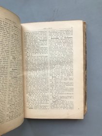 【压花皮脊精装 1906年原版 德文（我们以为德文，具体请看图）】BIBLISK ORDBOK （圣经辞典）