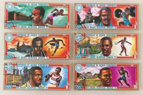 奥运会邮票  1972年慕尼黑奥运会 6枚  盖销票 外国邮票10品