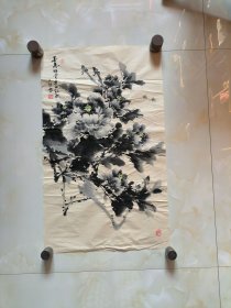 唐山画家【郑长起】花卉画1