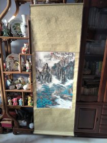 唐山画家【郑长起】山水画.