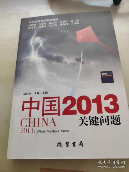 中国2013：关键问题