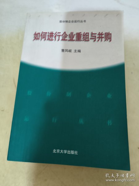 如何进行企业重组与并购——股分制企业运行丛书