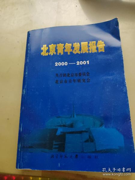 北京青年发展报告:2000～2001