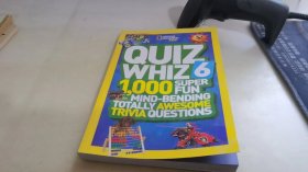 National Geographic Kids Quiz Whiz 6  1,000 Supe