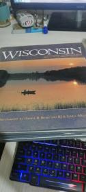Wisconsin Simply Beautiful by Darryl R. Beers and R. J. Miller 英文原版精裝 攝影