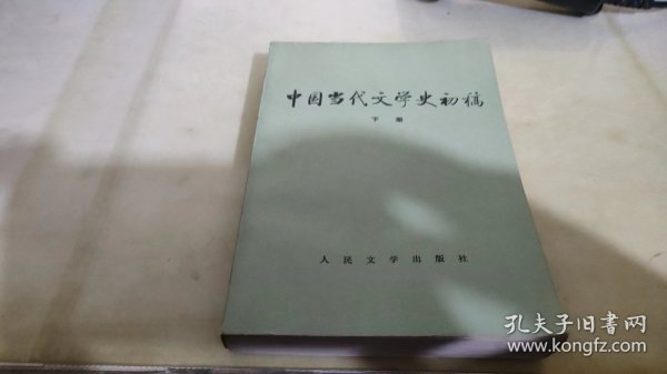 中国当代文学史初稿（上下）