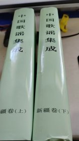 中国歌谣集成新疆卷上下